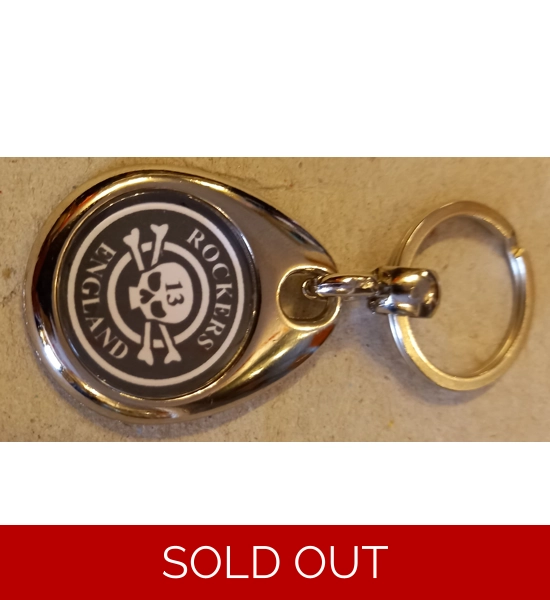 Rockers England Metal Keyring - UK P&P Included